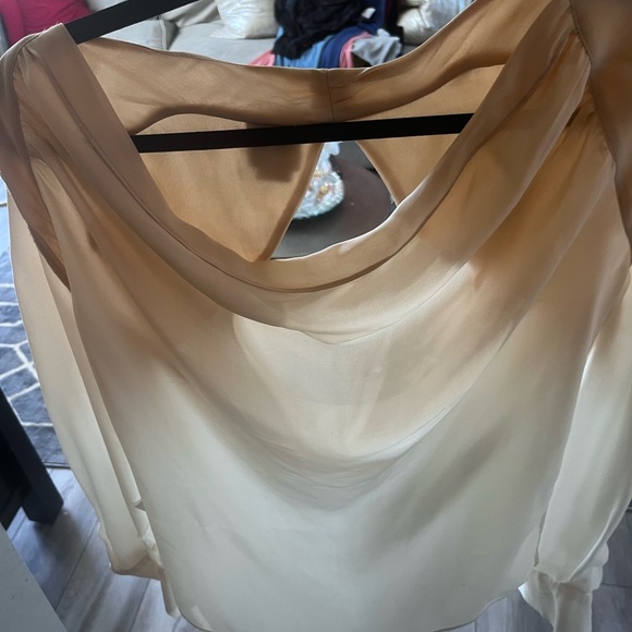 Haute Hippie Tops - Haute Hippie Cream Blouse